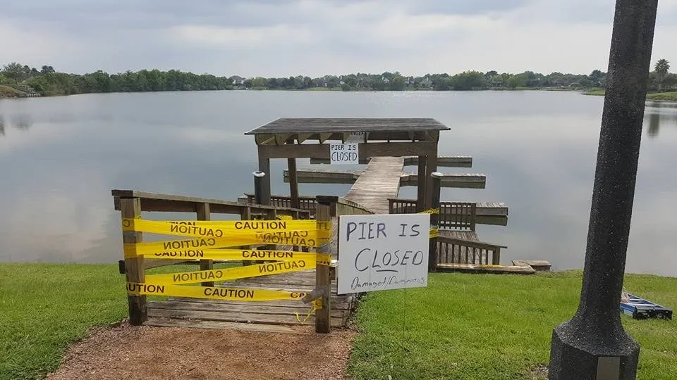 Dock Storm Damage Repair