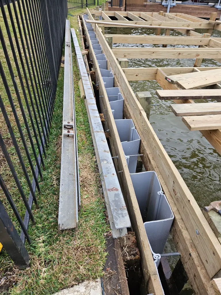 Vinyl Bulkhead-Carpenter Residence